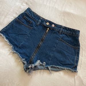 Jean shorts